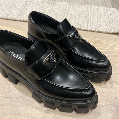 used Prada loafers